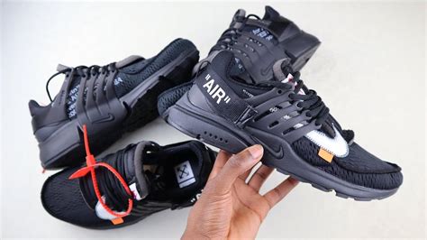 how to avoid fake nike off white prestos|sneaker news presto off white.